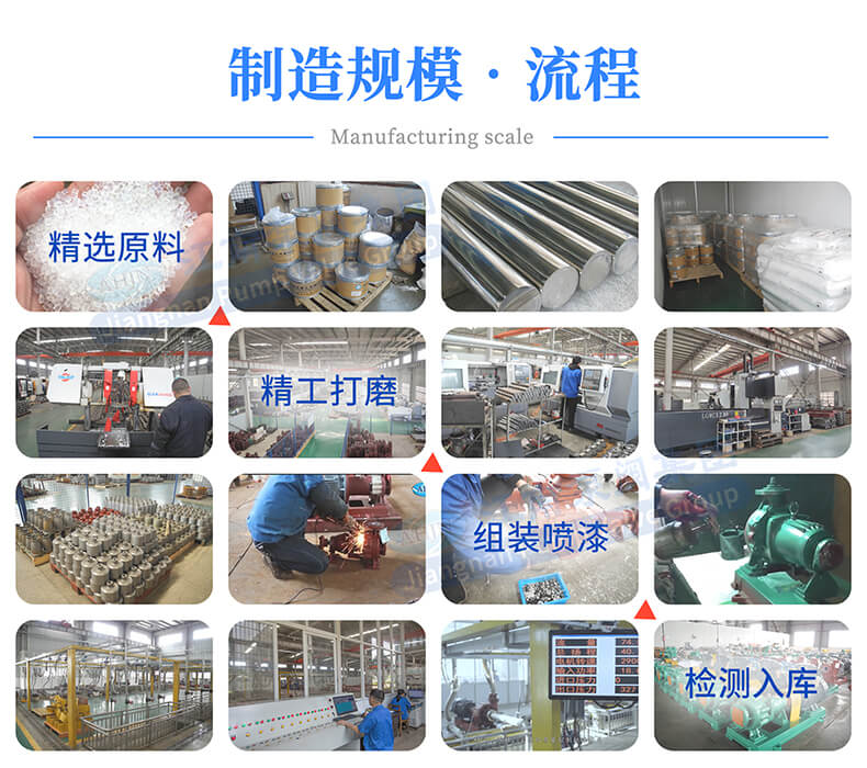 FSB氟塑料離心泵制造流程